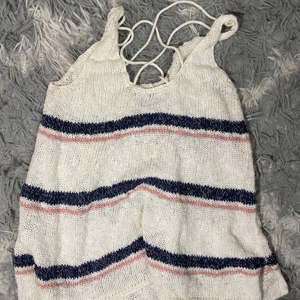 Americas eagle outfitter Striped Knit Tank Top